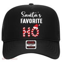 Christmas Santa’s Favorite Ho Candy Cane Funny Xmas Hat thumb 0