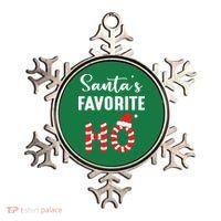 Christmas Santa’s Favorite Ho Candy Cane Funny Xmas Ornament thumb 0