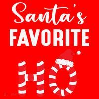Christmas Santa’s Favorite Ho Candy Cane Funny Xmas Santa Hat thumb 1