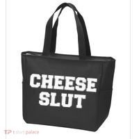 Cheese Slut Funny Cheese Lover Cheddar Curds Dairy Humor Tote Bag thumb 3