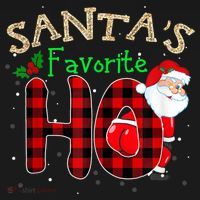 Christmas Santa's Favorite Ho Xmas Pajama Funny Naughty USA-Made Doggie Bandana thumb 2