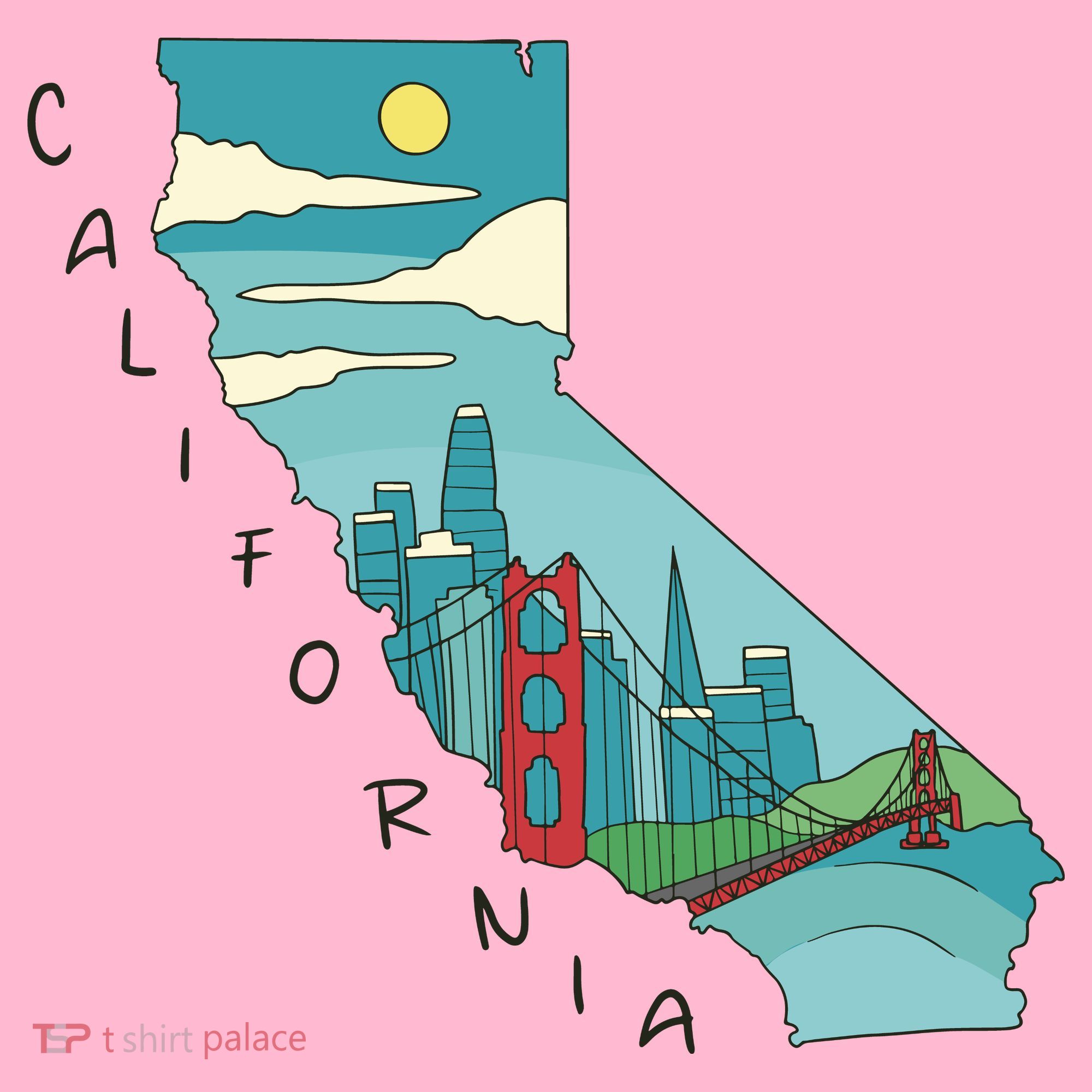 California San Francisco View Coaster