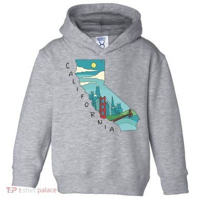 California San Francisco View Toddler Hoodie
