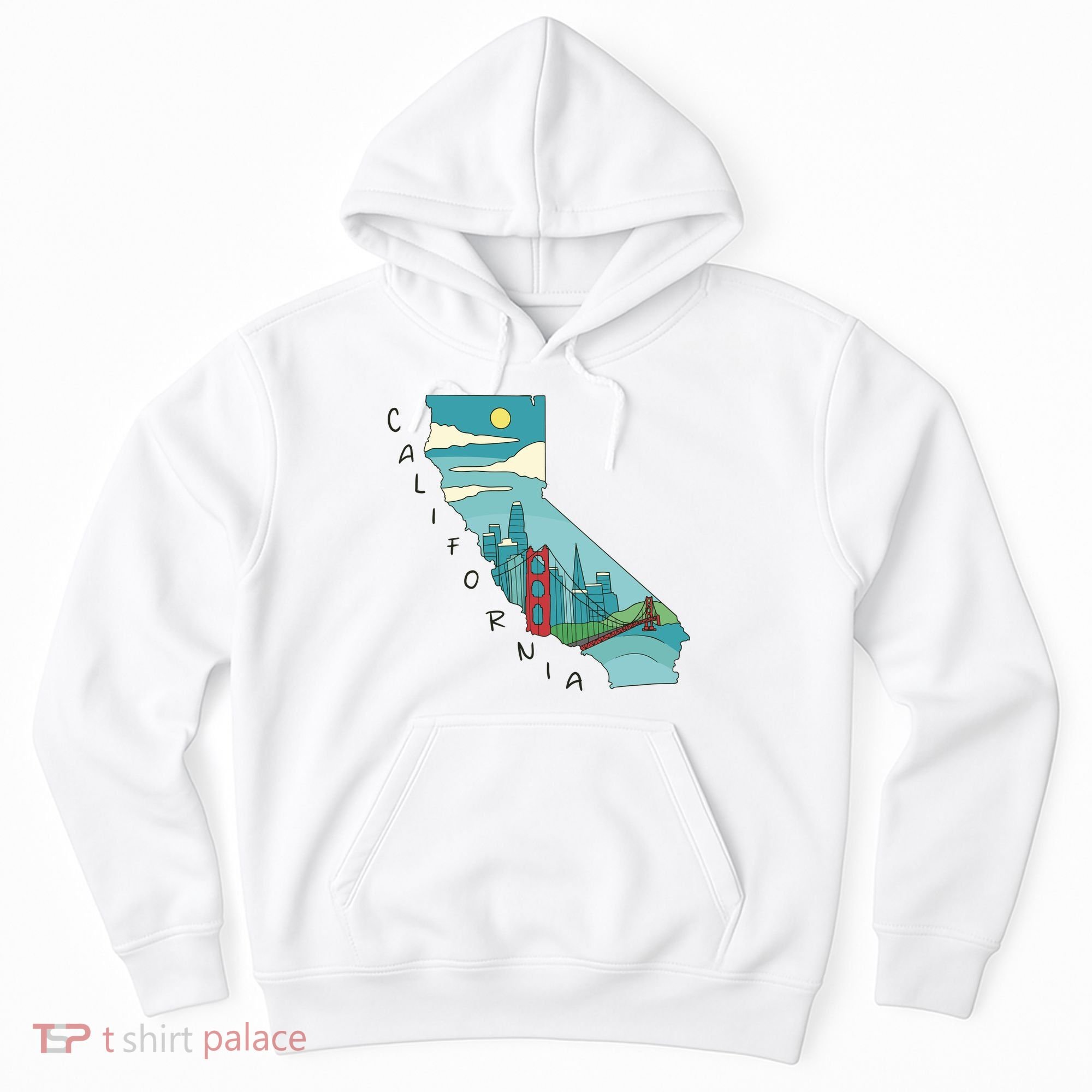 California San Francisco View Hoodie