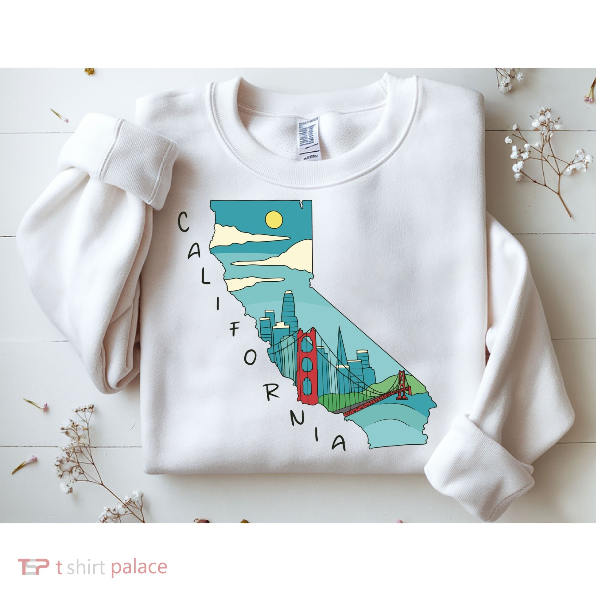 California San Francisco View Sweatshirt