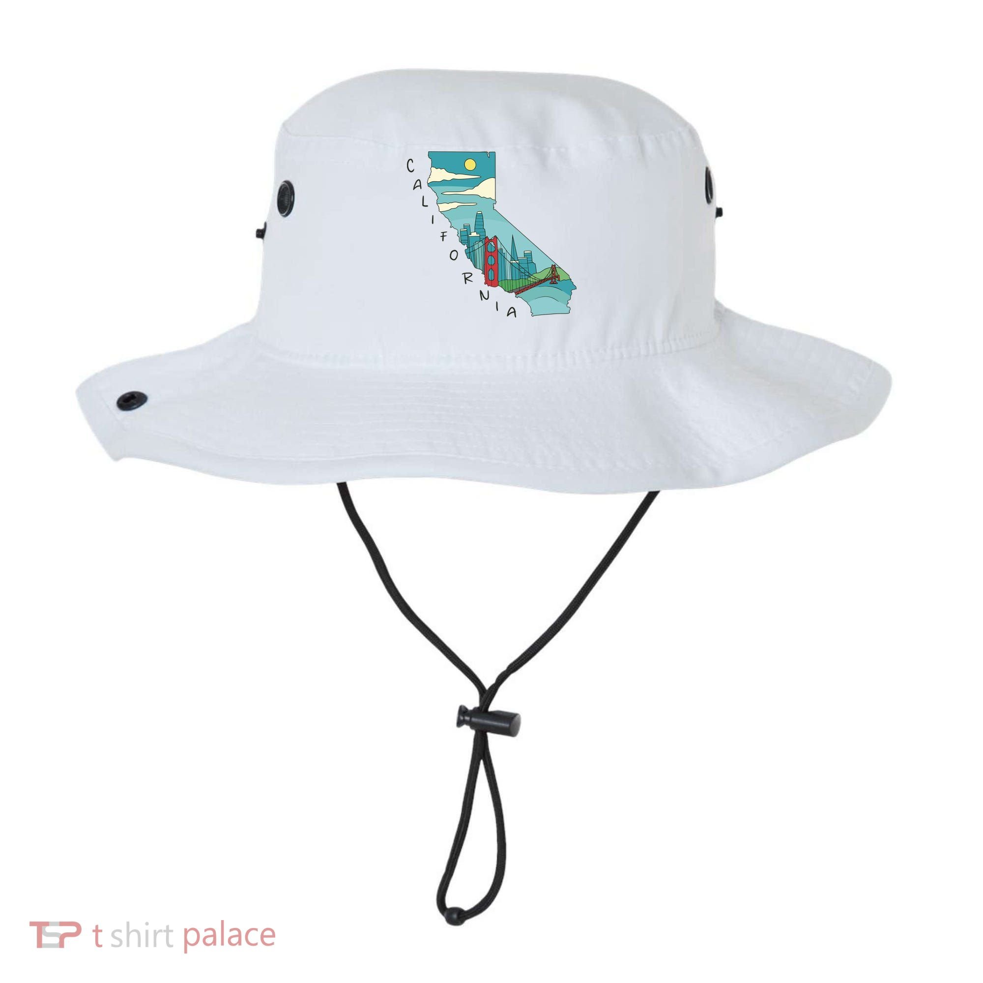 California San Francisco View Bucket Hat
