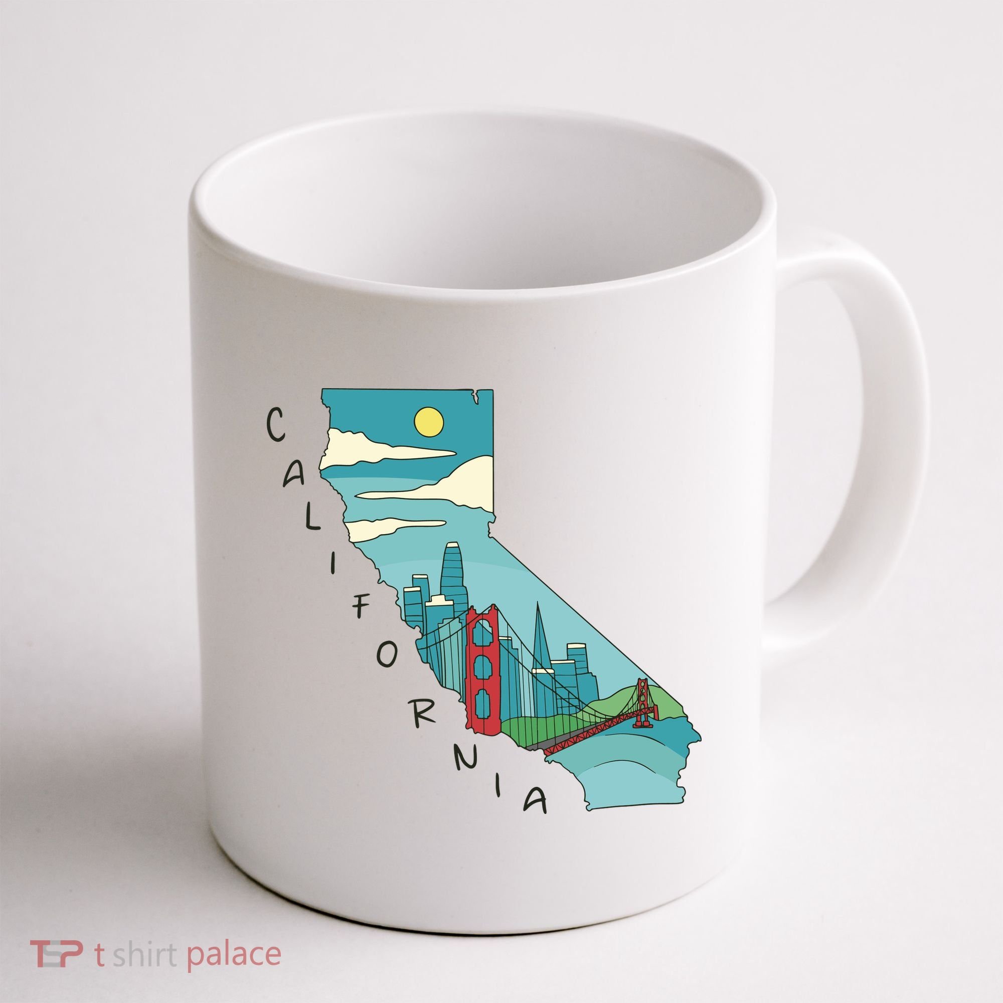 California San Francisco View Coffee Mug
