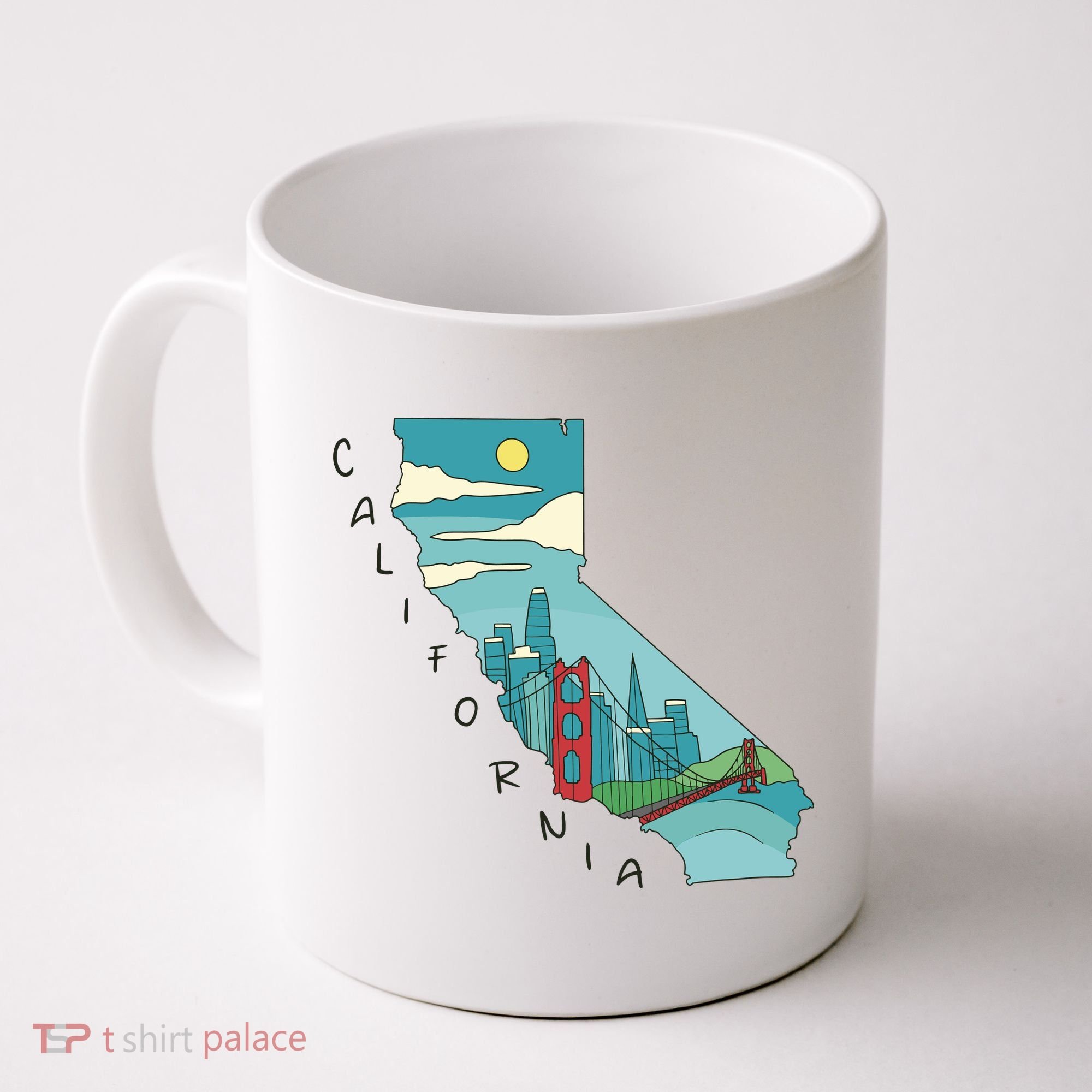California San Francisco View Coffee Mug