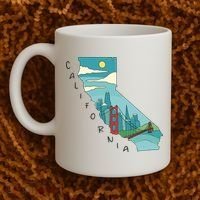 California San Francisco View Coffee Mug thumb 2