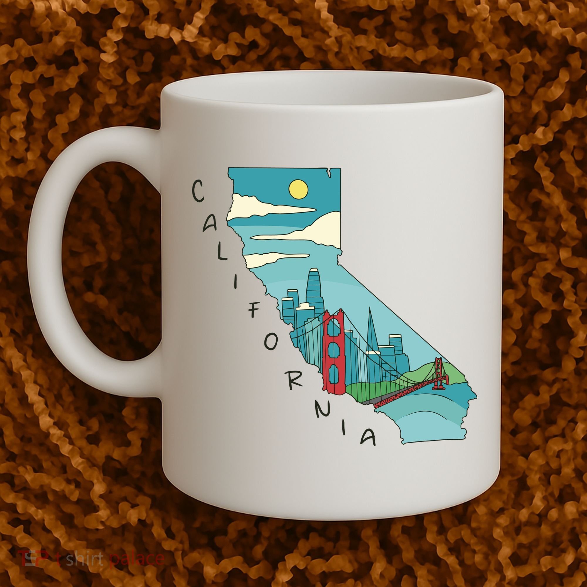 California San Francisco View Coffee Mug