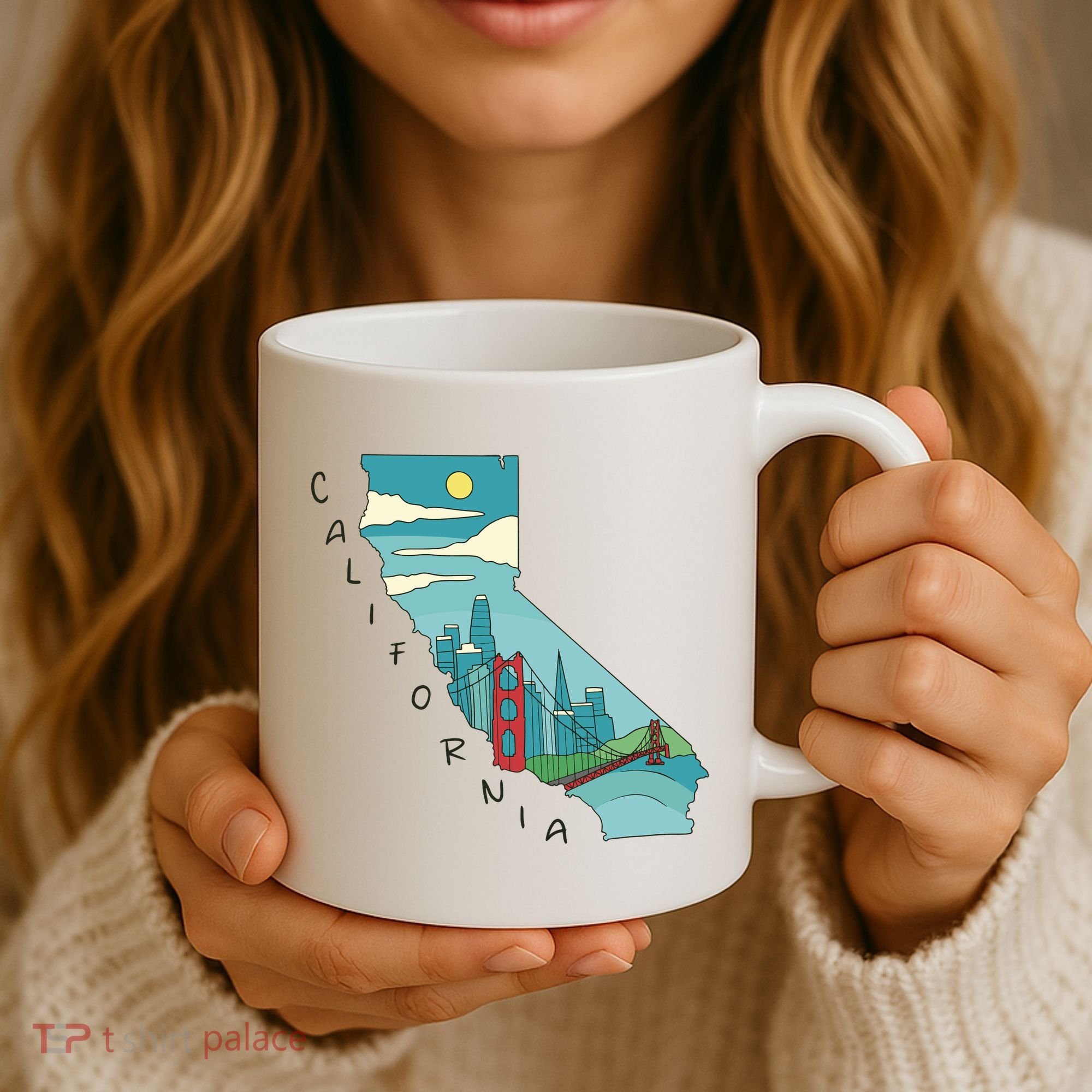 California San Francisco View Coffee Mug