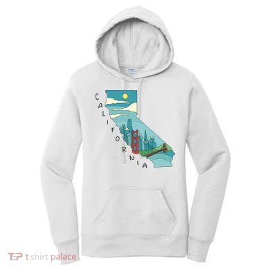 California San Francisco View Women's Hoodie
