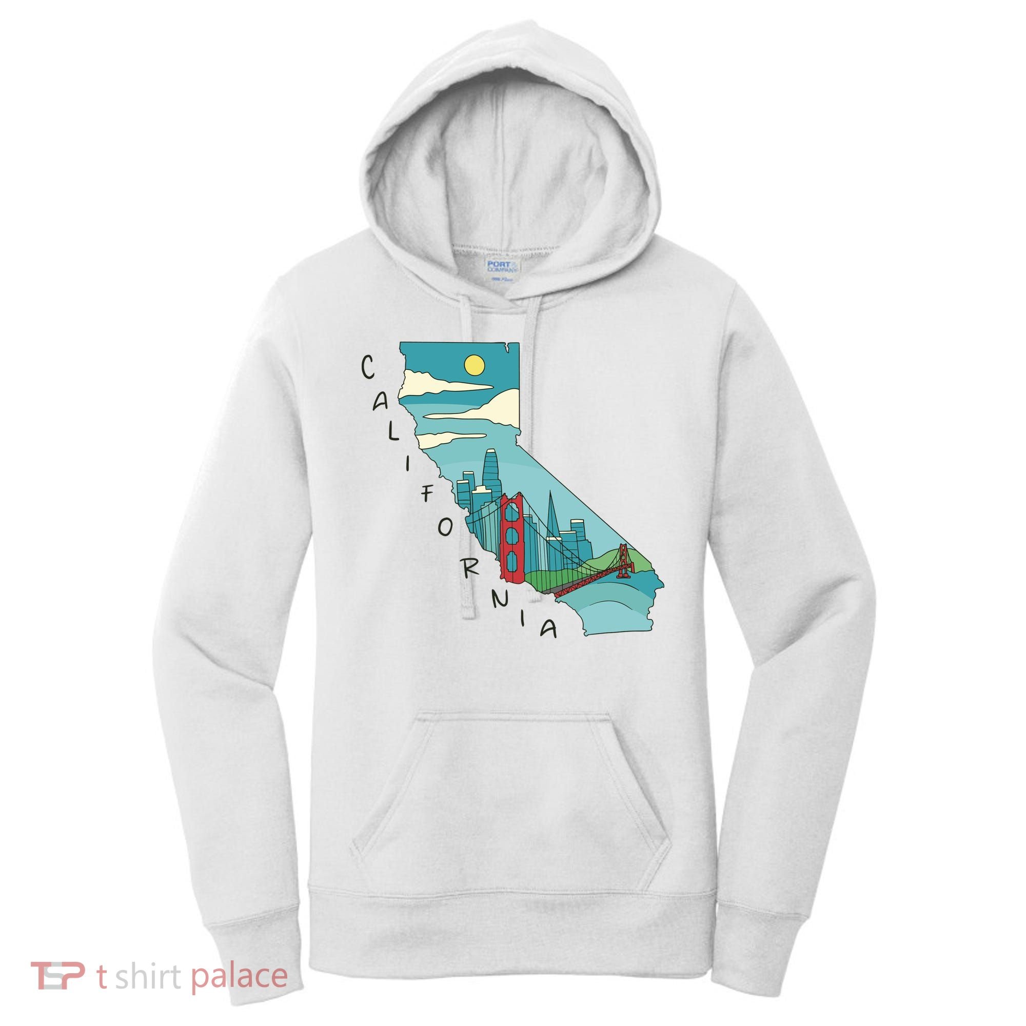 California San Francisco View Women's Hoodie