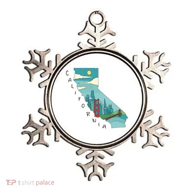 California San Francisco View Ornament