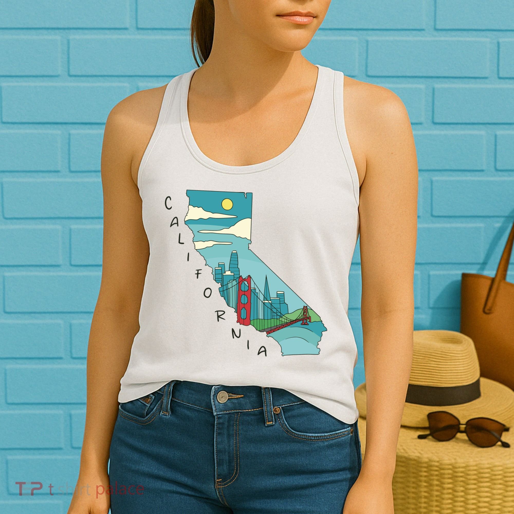 California San Francisco View Women's Tank Top