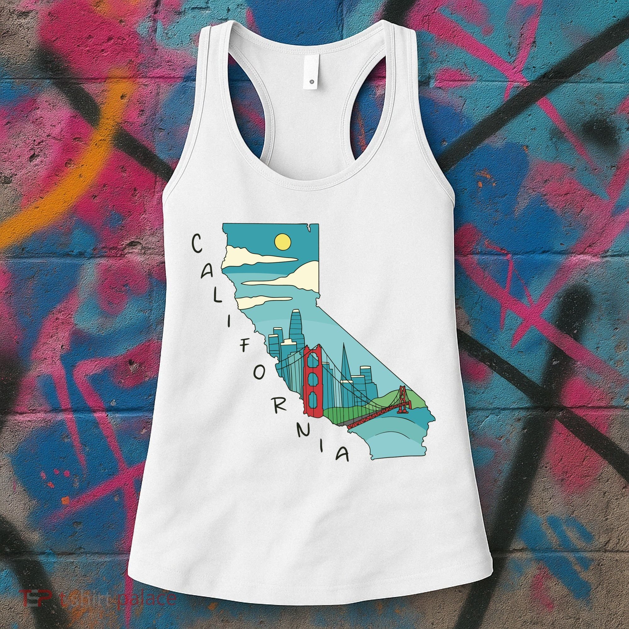 California San Francisco View Women's Tank Top
