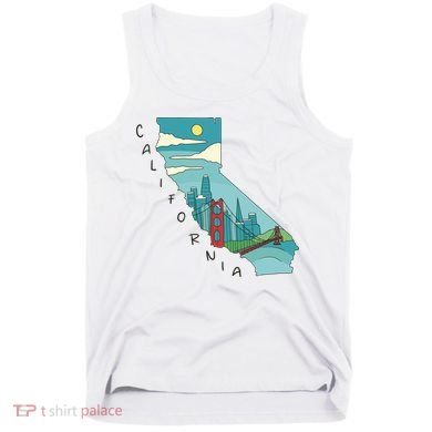California San Francisco View Tank Top