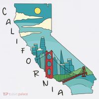 California San Francisco View Golf Towel thumb 3