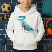 California San Francisco View Kids Hoodie thumb 2