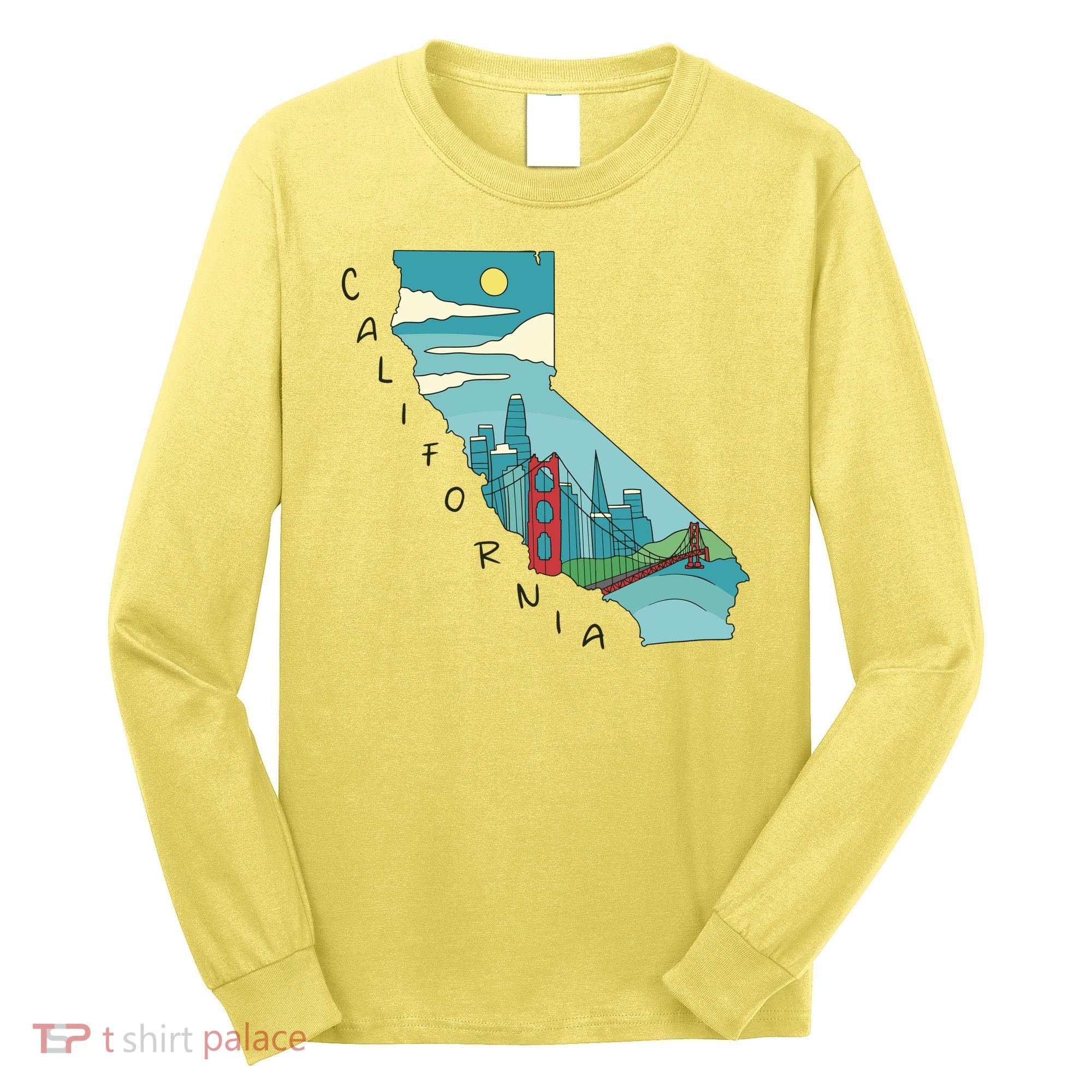 California San Francisco View Long Sleeve Shirt