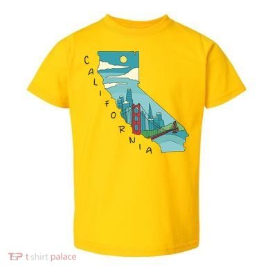 California San Francisco View Toddler T-Shirt