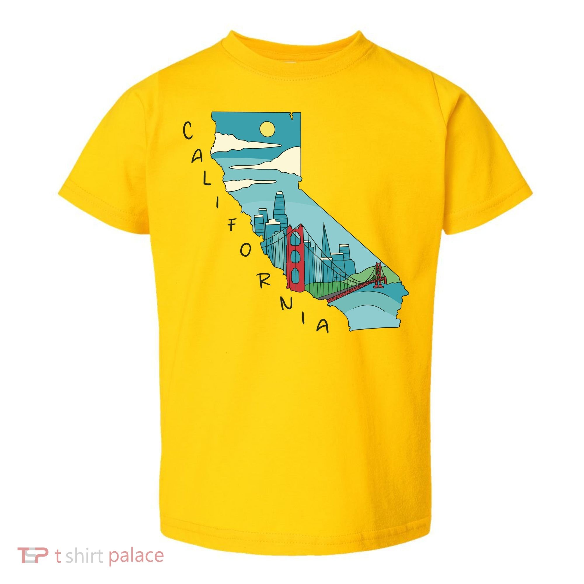 California San Francisco View Toddler T-Shirt