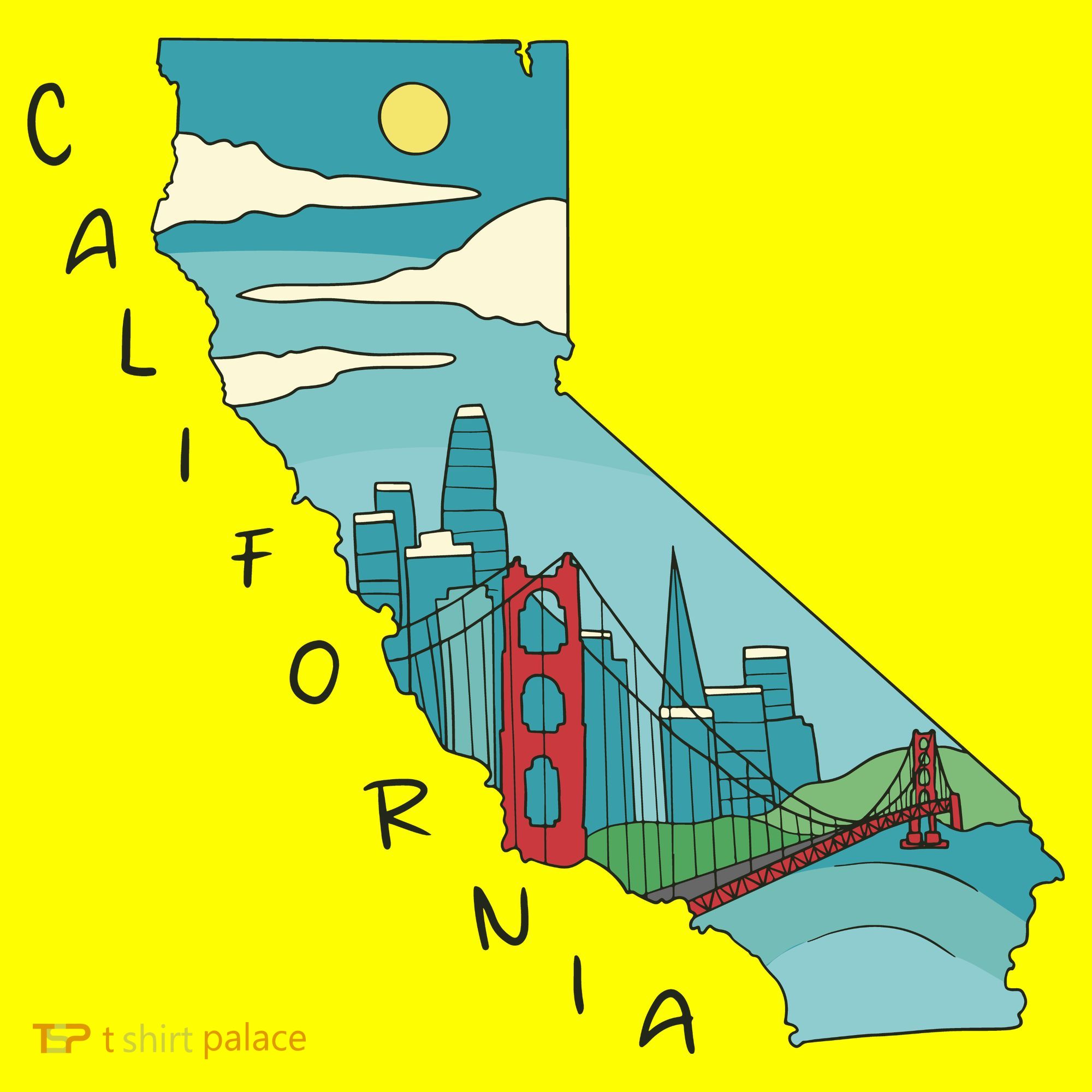 California San Francisco View Women's T-Shirt
