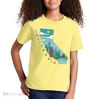 California San Francisco View Kids T-Shirt thumb 2