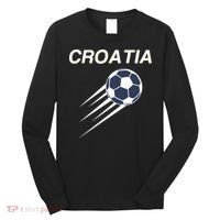 Croatia Soccer Football Croatian Long Sleeve Shirt thumb 0