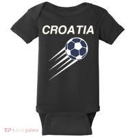 Croatia Soccer Football Croatian Baby Bodysuit thumb 0