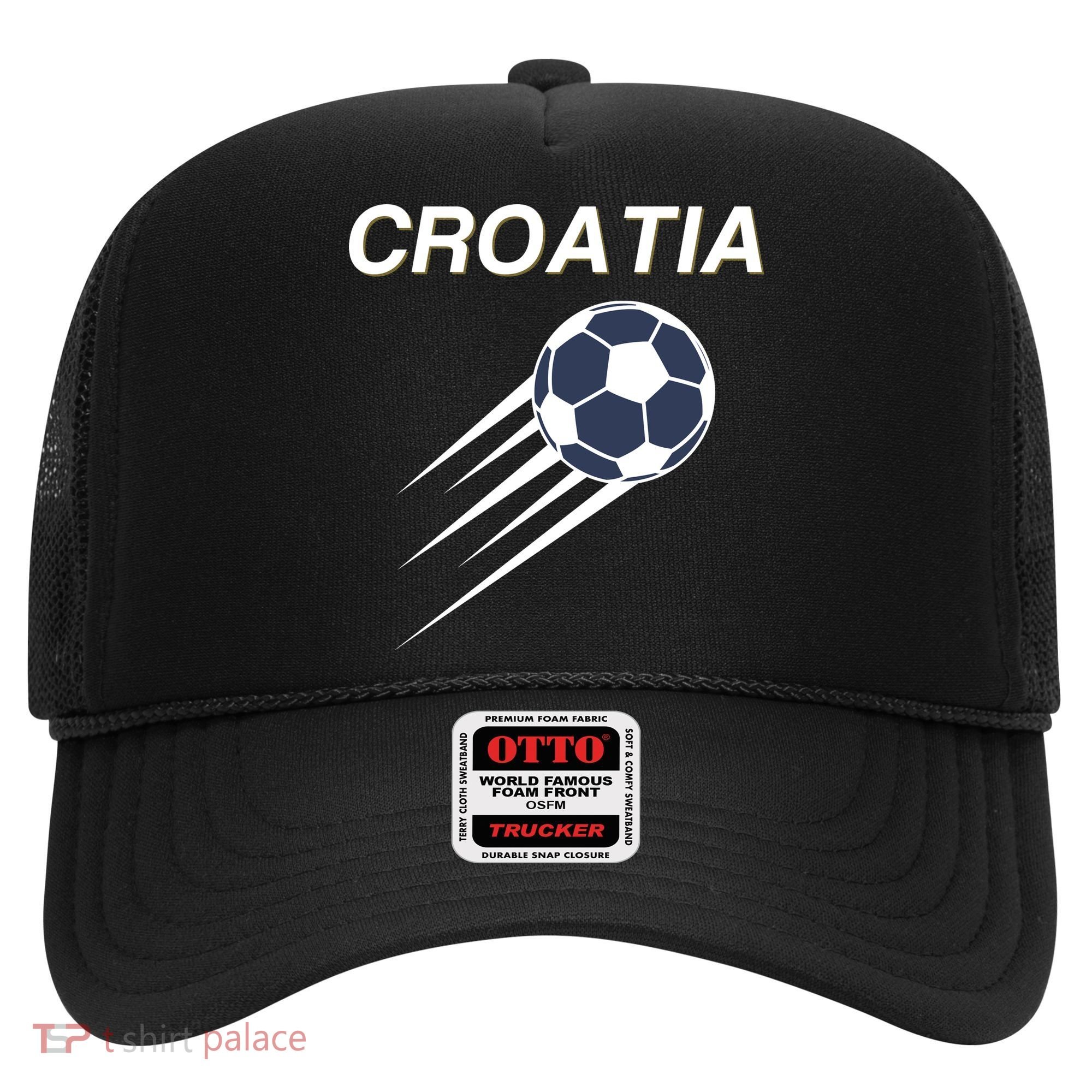 Croatia Soccer Football Croatian Hat