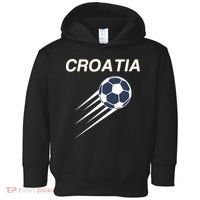 Croatia Soccer Football Croatian Toddler Hoodie thumb 0