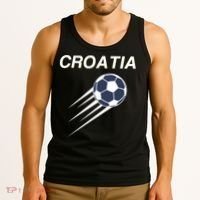 Croatia Soccer Football Croatian Tank Top thumb 3