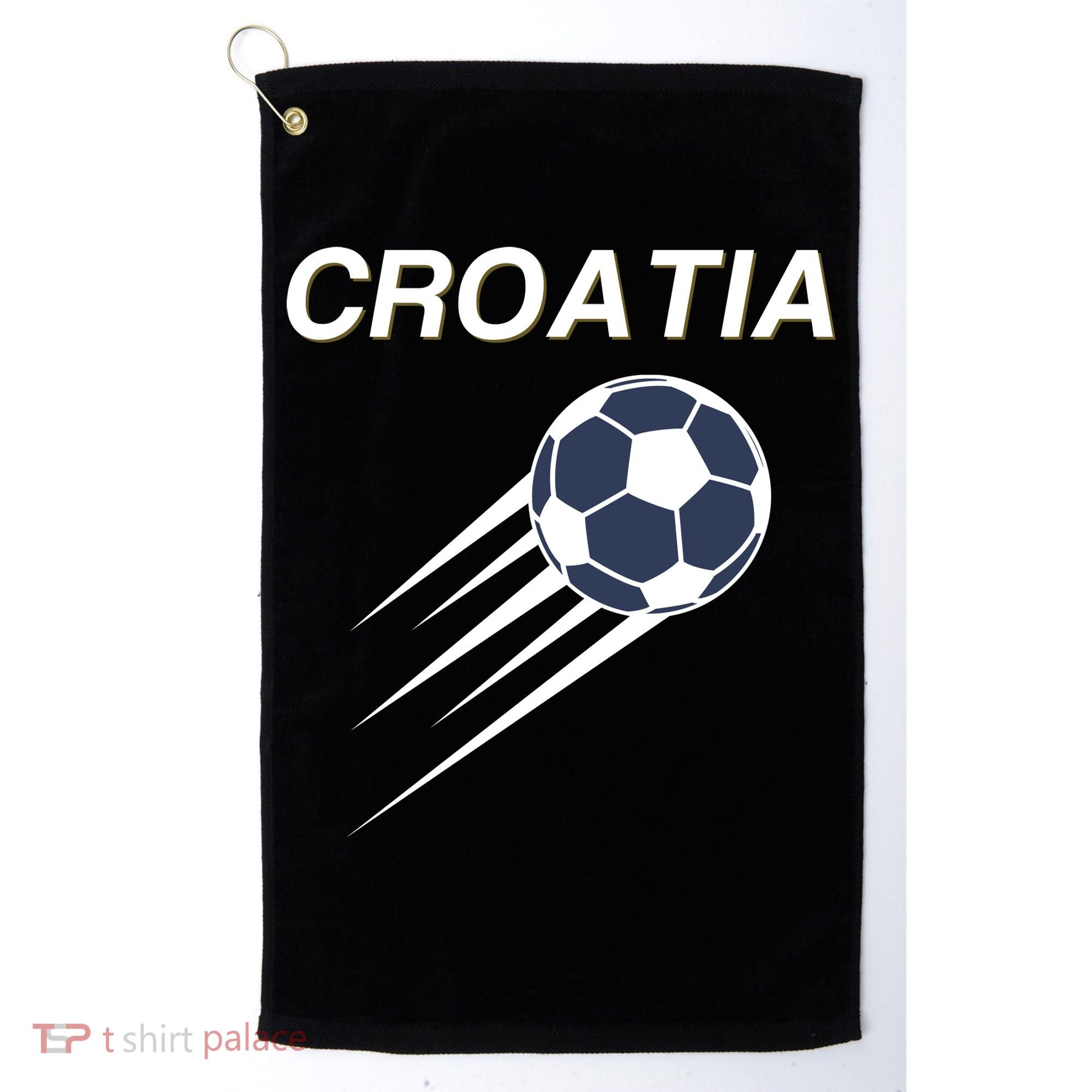 Croatia Soccer Football Croatian Golf Towel