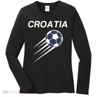 Croatia Soccer Football Croatian Women's Long Sleeve Shirt thumb 0