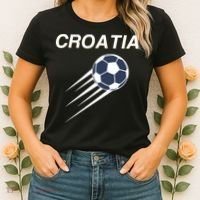 Croatia Soccer Football Croatian Women's T-Shirt thumb 2