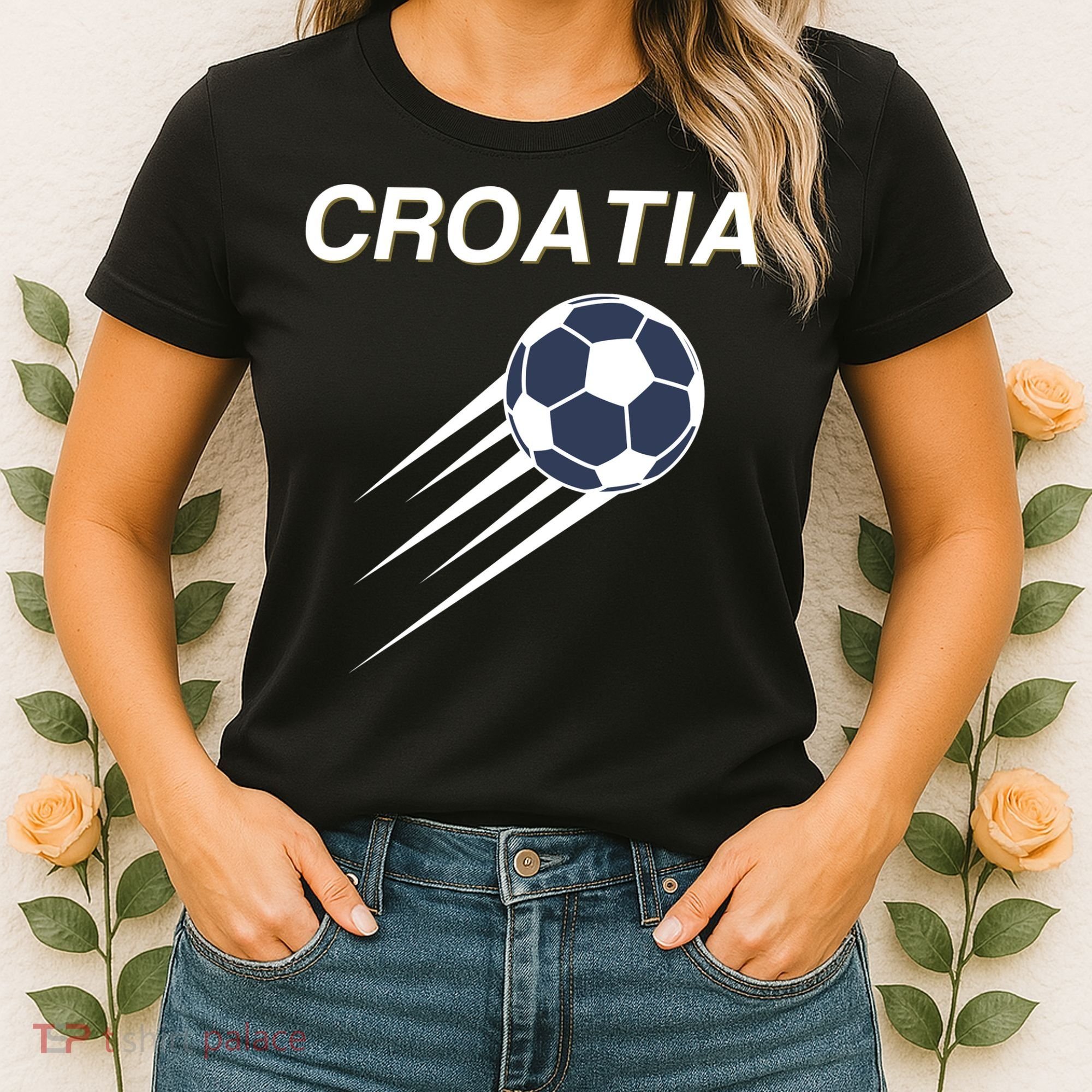 Croatia Soccer Football Croatian Women's T-Shirt