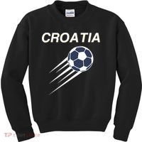 Croatia Soccer Football Croatian Kids Sweatshirt thumb 0