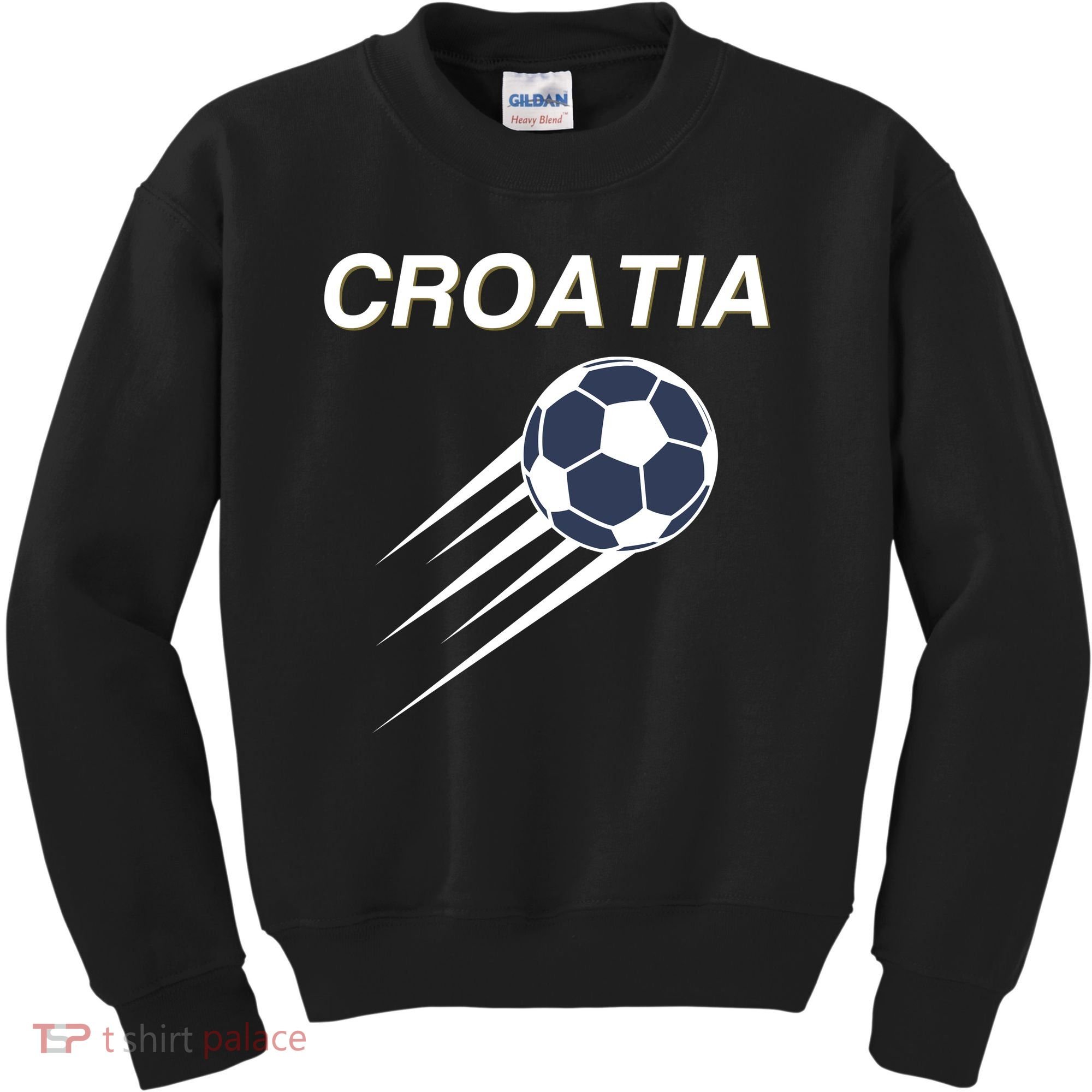 Croatia Soccer Football Croatian Kids Sweatshirt