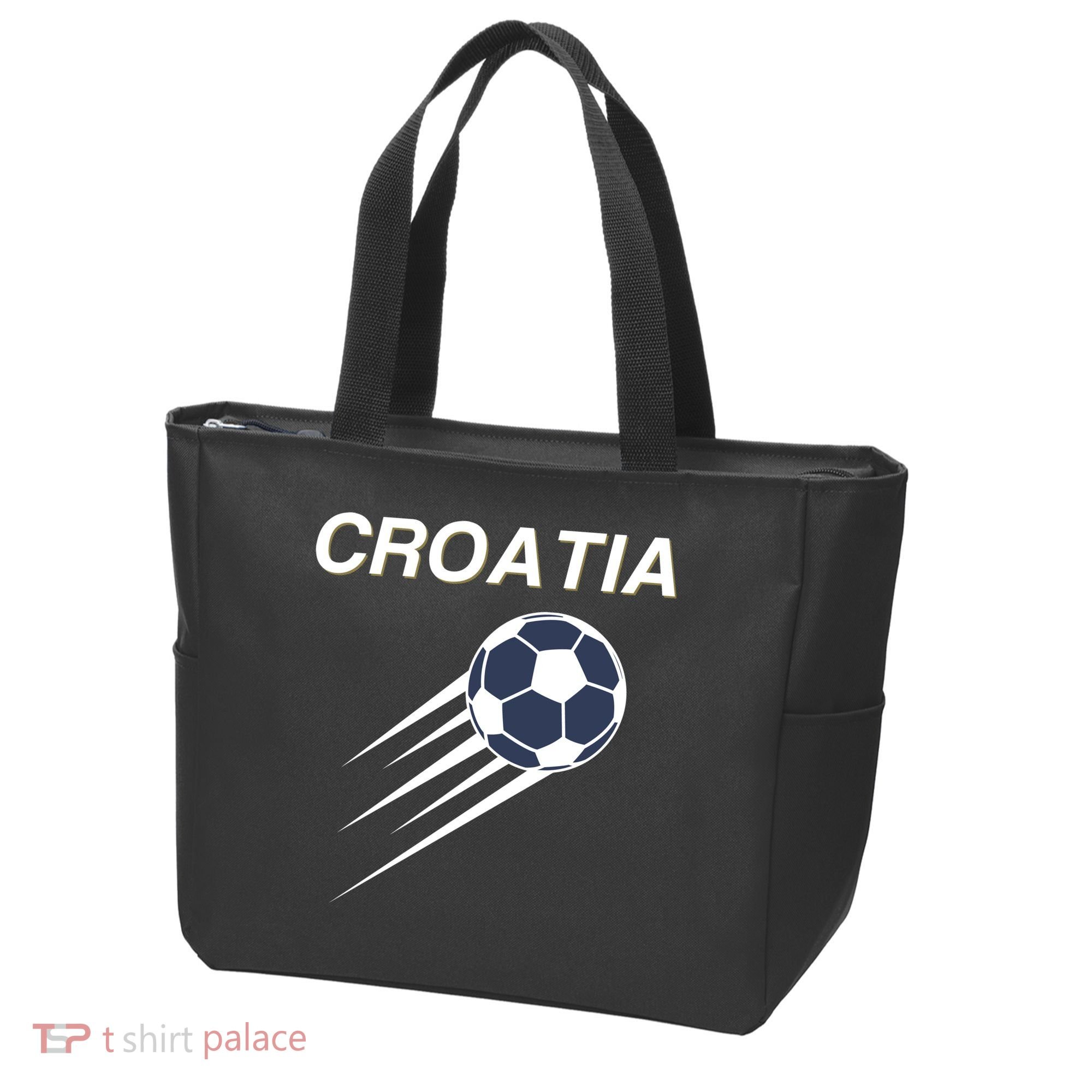 Croatia Soccer Football Croatian Tote Bag