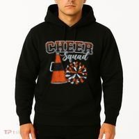 Cheer Squad Funny Cheerleader Cheerleading Orange Hoodie thumb 2