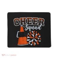 Cheer Squad Funny Cheerleader Cheerleading Orange Mousepad thumb 0