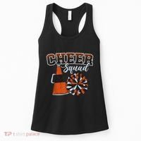 Cheer Squad Funny Cheerleader Cheerleading Orange Women's Tank Top thumb 0