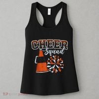 Cheer Squad Funny Cheerleader Cheerleading Orange Women's Tank Top thumb 3