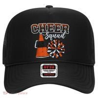 Cheer Squad Funny Cheerleader Cheerleading Orange Hat thumb 0