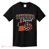 Cheer Squad Funny Cheerleader Cheerleading Orange Kids T-Shirt thumb 0