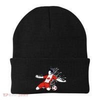 Canada Soccer Fans Jersey Canadian Flag Football Lovers Art Beanie thumb 0