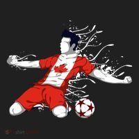 Canada Soccer Fans Jersey Canadian Flag Football Lovers Art Beanie thumb 2