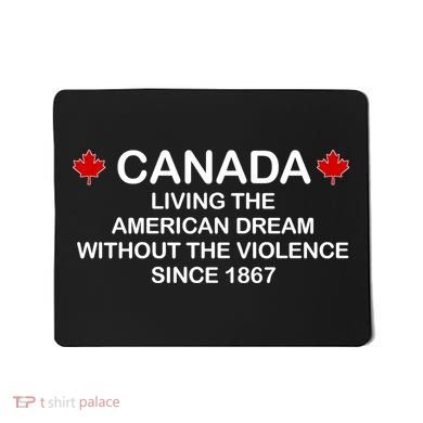 Canada Shirt From The Pentaverate. Mousepad