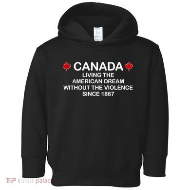 Canada Shirt From The Pentaverate. Toddler Hoodie